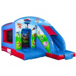 Paw Patrol Castello Gonfiabile Con Scivolo Paw Patrol Castello Gonfiabile Con Scivolo