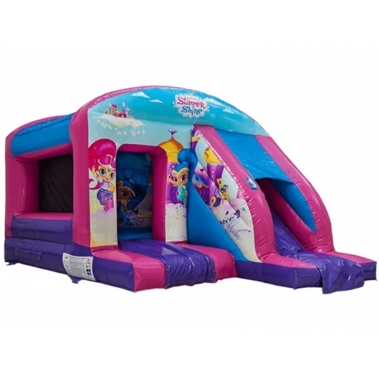 Castello Gonfiabile Con Scivolo Shimmer And Shine Castello Gonfiabile Con Scivolo Shimmer And Shine