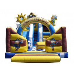Scivolo Gonfiabile Gonfiabile Del Castello Del Pirata Scivolo Gonfiabile Gonfiabile Del Castello Del Pirata