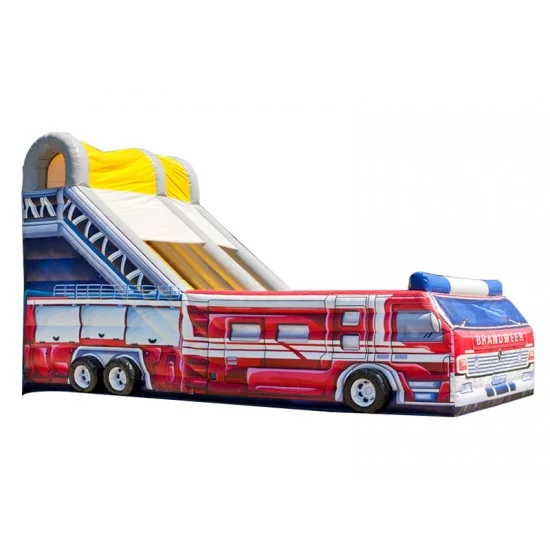 Scivolo Gonfiabile Camion Dei Pompieri Scivolo Gonfiabile Camion Dei Pompieri