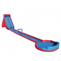 Pista Acquatica Gonfiabile Con Scivolo Pista Acquatica Gonfiabile Con Scivolo