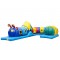 Caterpillar Play Tube Gonfiabile
