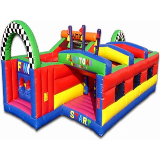 Citta Di Divertimento Gonfiabile Della Spiaggia Citta Di Divertimento Gonfiabile Della Spiaggia