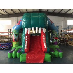 Croco Front Slide Bouncy Castle