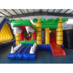 Castello Gonfiabile Coccodrillo