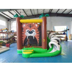 Castello Gonfiabile Mini Multifun Jungle